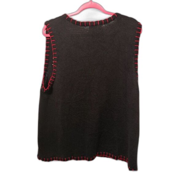 Basic Editions Holiday, Vintage Christmas Sweater Vest, Size Large (Pre-loved) - Picture 4 of 7